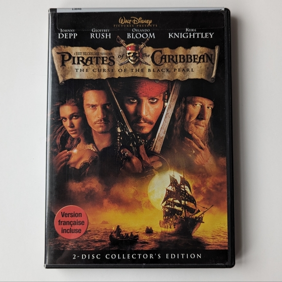 2/$15 Pirates of the Caribbean: The Curse of the Black Pearl DVD - Picture 5 of 11